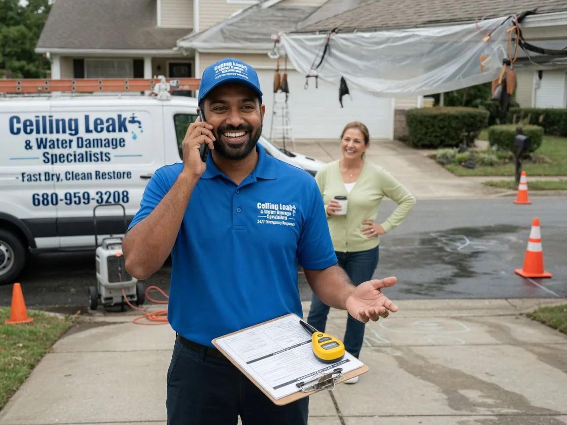Ceiling Leak Cleanup Lovettsville, VA FAQs